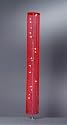 Dekorative Stehleuchte mit Minilichterkette in Rot