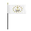 Rhode Island Flag 4 x 6 inch