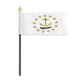 Rhode Island Flag 4 x 6 inch