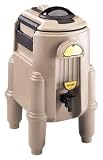 Beige Cambro CSR3 3 Gallon Camserver Insulated Beverage Dispenser
