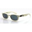 VERSUS White Sunglasses with Smoke Colored Lenses. Model: E28-850