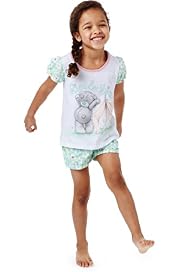Pure Cotton Tatty Teddy Tent Shortie Pyjamas