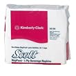 Kimberly-Clark 98109 10" x 9" Scott Beverage Napkins White (98109KIM) Category: Napkins
