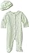 Little Me Baby Girls' Petite Rose Footie and Hat