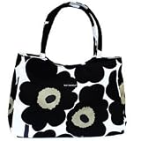 marimekko / マリメッコ　Papaver トート バッグ / ブラック