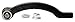 ACDelco Professional 45A0971 Passenger Side Outer Steering Tie Rod End