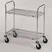 311k1nLWkGL. SL75  Commercial Utility Cart with 3 Shelves   Stainless Steel   18x30 by InterMetro