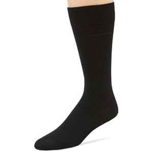 HUGO BOSS Men's Boss Black Solid Sock With Dot Detail