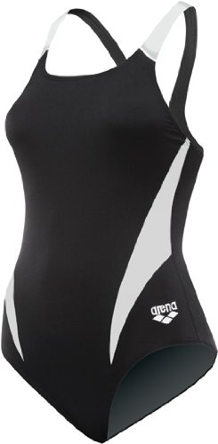Arena Women's Morax Polyester Swimsuit, 36, Black On Sale