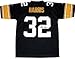 Franco Harris Pittsburgh Steelers NFL Hand Signed Authentic Style Black Jersey