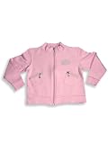 Wild Mango - Girls Long Sleeved Zip Front Fleece Jacket, Dirty Rose