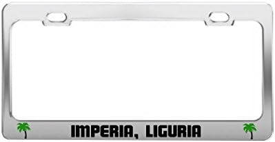 IMPERIA, LIGURIA Italy Beach Shore Coast Fun License Plate Frame Auto Tag Holder