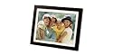 Polaroid XSU-01220B 12" Wood Digital Picture Frame- Black