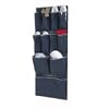 Navy blue Over the door organiser with 11 pockets