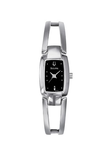 Bulova Women's Black Bracelet Watch #96T03