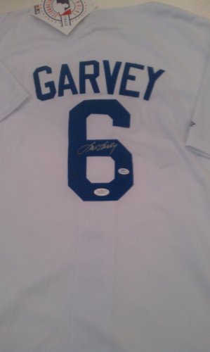 Steve Garvey Signed Los Angeles Dodgers Authentic Jersey