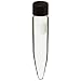 Kimble Kimax 45196-40 Glass Conical Bottom 40mL Plain Heavy-Duty Centrifuge Tube with Screw Cap, Clear, Case of 12