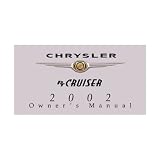 2002 CHRYSLER PT CRUISER Owners Manual User Guide by Chrysler