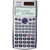 Casio FX115ES Advanced Scientific Calculator - 2 Line(s) - 10 Character(s) - LCD - Solar, Battery Powered - Silver