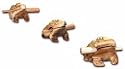 Didgeridoo Expo Native American Click Frog - 7 Inches