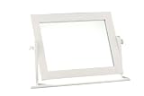 Premier Housewares Wood Dressing Table Mirror, White