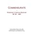 Commensurate: Webster's Timeline History, 387 BC - 2007