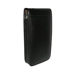 Ledertasche f�r iPhone 4 Verizon CDMA (Schwarz)