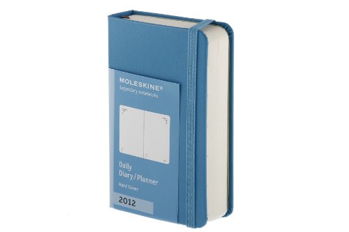 Moleskine 2012 12 Month Daily Planner Sky Blue