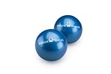 Natural Fitness Pair Soft Weighted Balls Pair, 6-Pounds Each (Ocean)