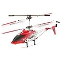 Syma S107 Gyroscope Stabilizing System Aluminium I/R Controlled USB Helicopter- Red
