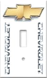 Switch Plate Cover Art Chevrolet Logo Car Single