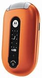 MOTOROLA PEBEL U6 Orange w/H500 Bluetooth Celluar Phone (Unlocked)
