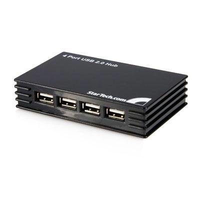 Startechcom 4 Port Usb 2.0 Hub External HotPluggable 480 Mbps Black Support Mac Pc Picture