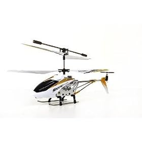 2012 New White Syma S107G / S107 3 Channel RC Radio Remote Control Helicopter with Gyro: Toys &amp; Games