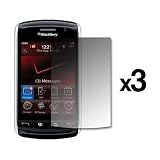 EMPIRE 3 Pack of Premium Reusable LCD Screen Protectors for Blackberry Storm 2 9550