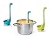 Nessie Ladle Soup Ladle 2 Pack Loch Ness Monster BPA Free Disher Safe 100% Stands Upright Cookware Tableware Kitchen Utensil Dipper Green and Blue