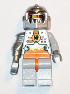 Magma Commander - LEGO Agents Minifigure