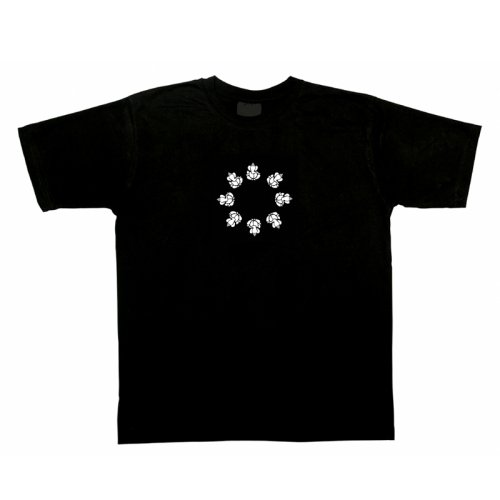 Large - Circular Ganesha T-shirt - Free Shipping