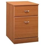 Bush Mobile File Cabinet - Vantage Collection (Light Dragonwood) (23.5H x 16W x 16D)