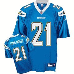 Reebok San Diego Chargers Ladainian Tomlinson Replica Alternate Jersey Extra Large