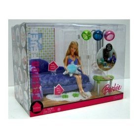 311lQyh5rqL Barbie Fashion Fever Velvet Crush Couch