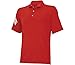 adidas Men's puremotion climacool 3-Stripes Sleeve Polo - Red/White - X-Large