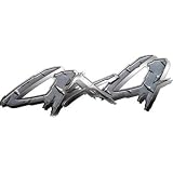 4x4 Truck, SUV or ATV Decals Diamond Plate - 2.25 h x 6 w 