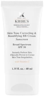 Kieh's Skin Tone Actively Correcting and Beautifying Bb Cream with SPF 50 Pa+++ (Light)40ml