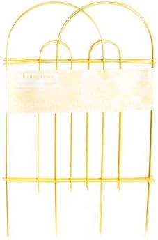 Folding 32" x 10' Wire Fence (Set of 10) Finish: Yellow