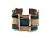 Pewter Checkers Napkin Ring