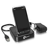 Fosmon® Premium Quality USB Cradle Desktop Charger Pod for HTC Sprint Touc ....