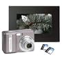 Polaroid 7" Digital Photo Frame/Digital Camera/SD Card Bundle