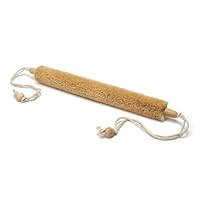 Merben International Hard Texture Coconut Back Brush For Dry or Wet Use, 18 Length