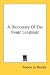 Book A Dictionary Of The Osage Language